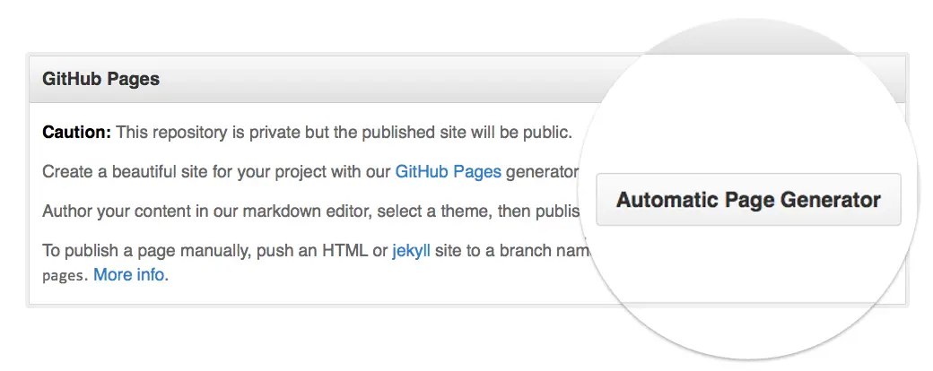 github.project.page.generator