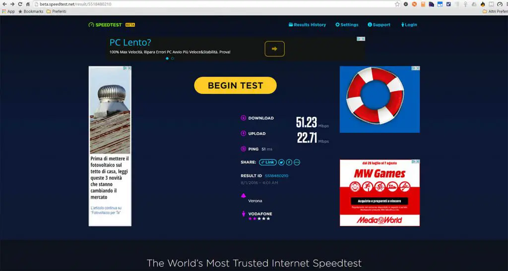 speed test ookla app download