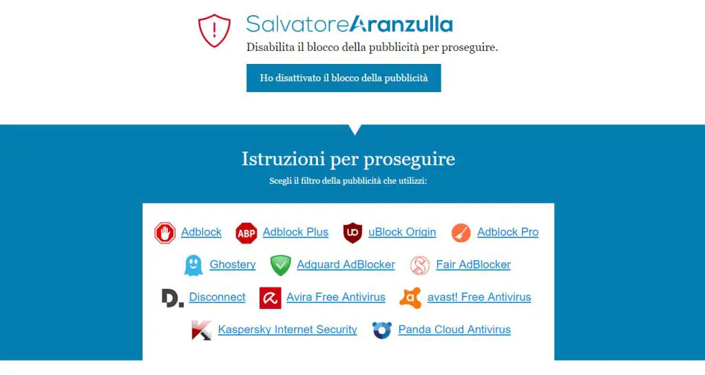 Online Advertising, Ad-Block e Anti Ad-Block Warning: il punto della situazione