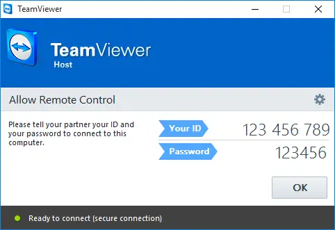Remote Assistance with Teamviewer
