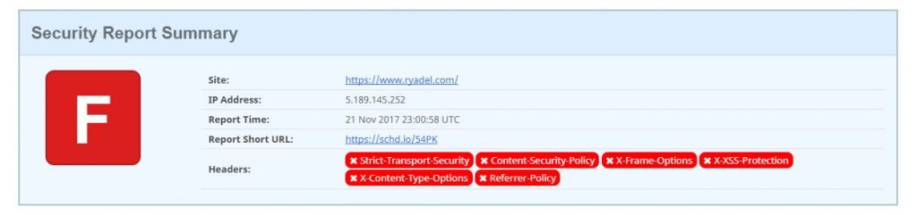 NGINX - How to setup the nginx.conf file to send HTTP Security Headers with your web site (and score an A on securityheaders.io)