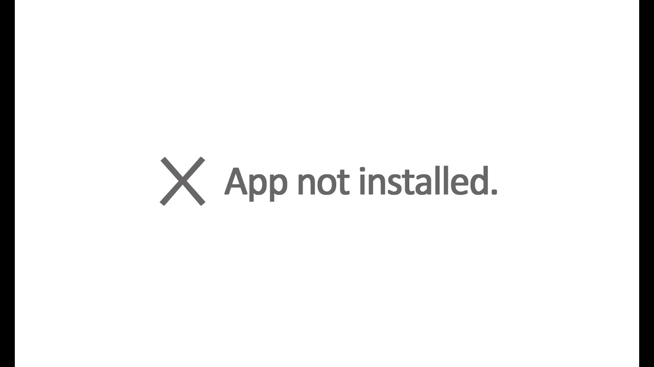android studio app not installed