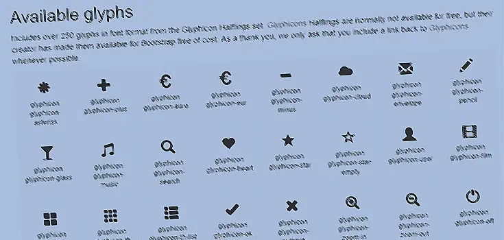 How to use Bootstrap 3 Glyphicons Halflings set with Bootstrap 4 (with or without FontAwesome mapping)