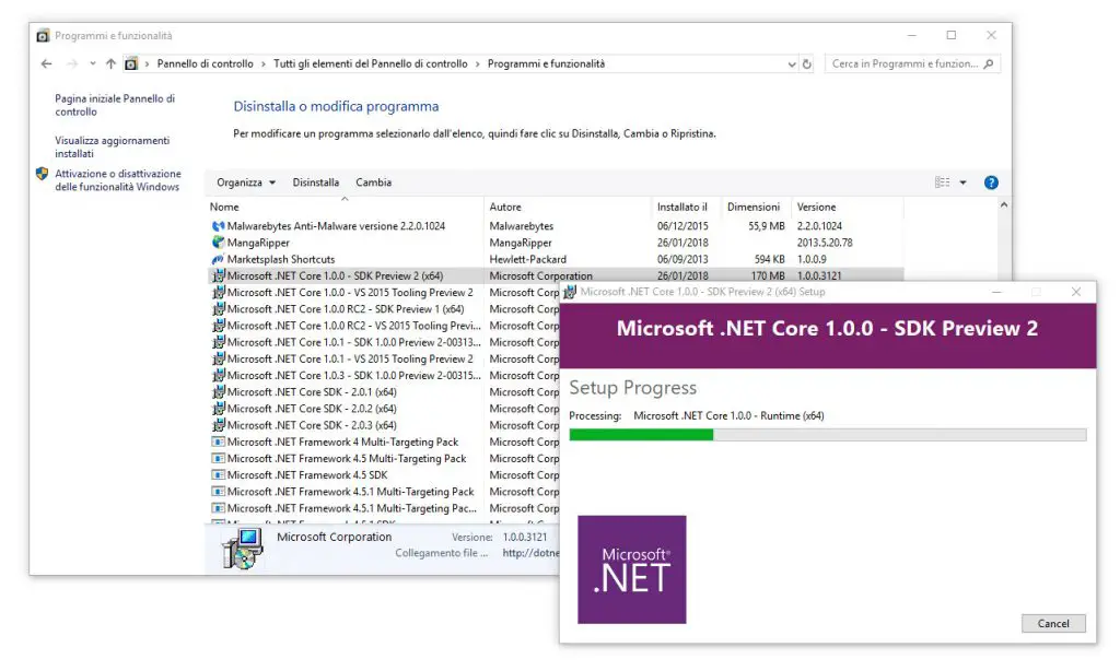 .NET Core - How to fix the "Microsoft.NET.Sdk.Web could not be found" error in Visual Studio 2017