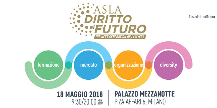 Evento ASLA Diritto al Futuro - 18 Maggio 2018 - Programma, Video, Foto e Sintesi