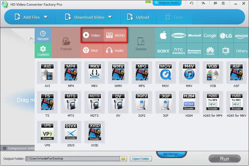 wonderfox hd video converter factory