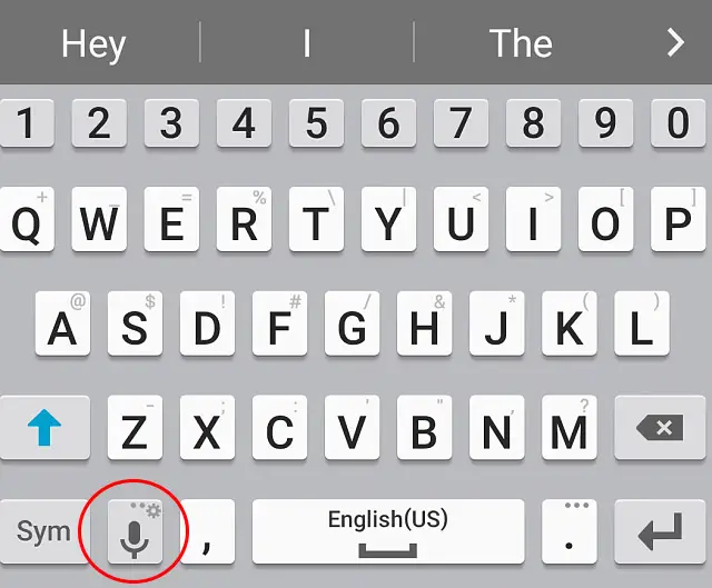 speech to text keyboard android