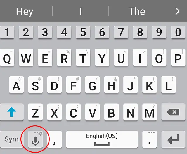 how to get speech to text on samsung keyboard