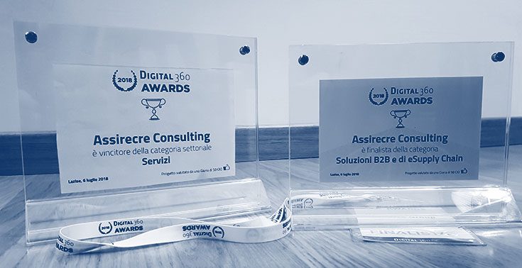 Digital360 Awards 2018 - PWA di AssirecreGroup vincitore nella categoria dei Servizi