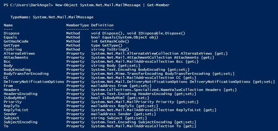 Windows Server - How to Send SMTP Auth E-Mail with PowerShell