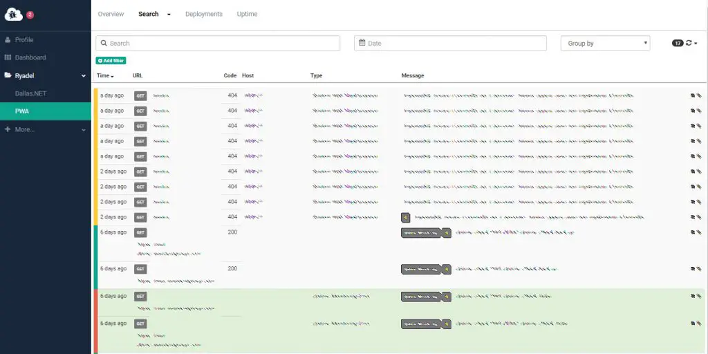 elmah.io - Servizio di Error Logging e Uptime Check per ASP.NET MVC Core