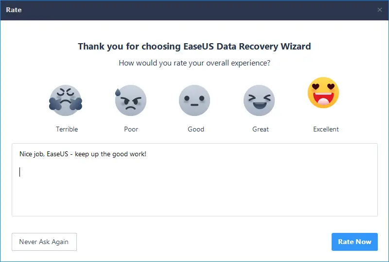 EaseUS Data Recovery Wizard - Recensione