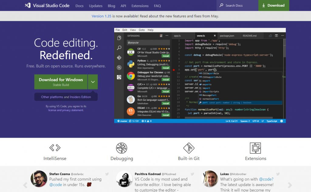 React Native e Visual Studio Code: Esempio di App "Hello World!"