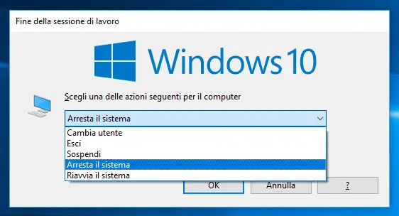 Arresto e riavvio di un PC Windows tramite Accesso Remoto - RDP