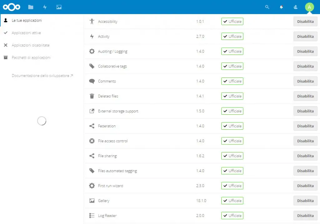 Cloud Storage on-premise (e conforme al GDPR) con NextCloud