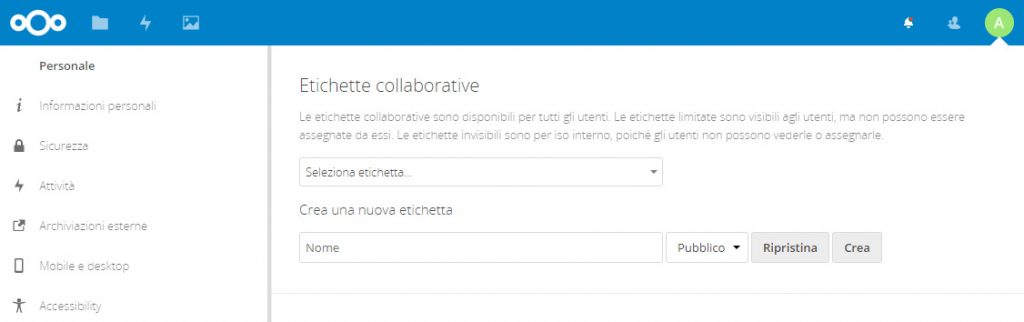 Cloud Storage on-premise (e conforme al GDPR) con NextCloud