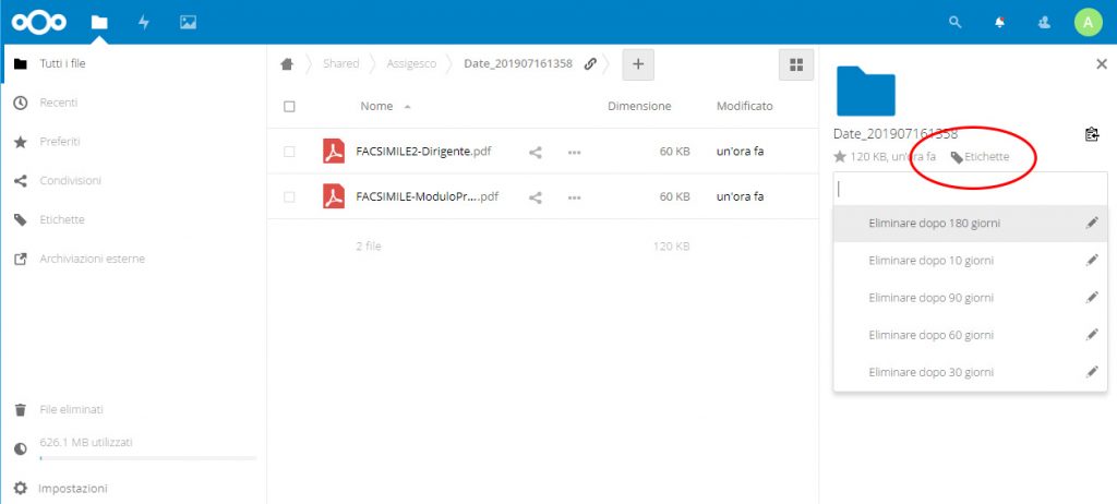 Cloud Storage on-premise (e conforme al GDPR) con NextCloud