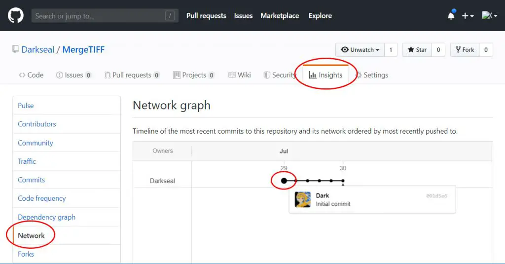 How to check the first commit date of any Git repository