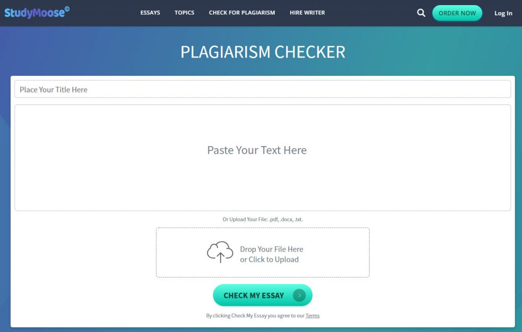 StudyMoose Free Anti-Plagiarism Checker tool - Review