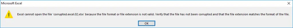 How to repair a corrupted MS Excel file (XLS and XLSX)