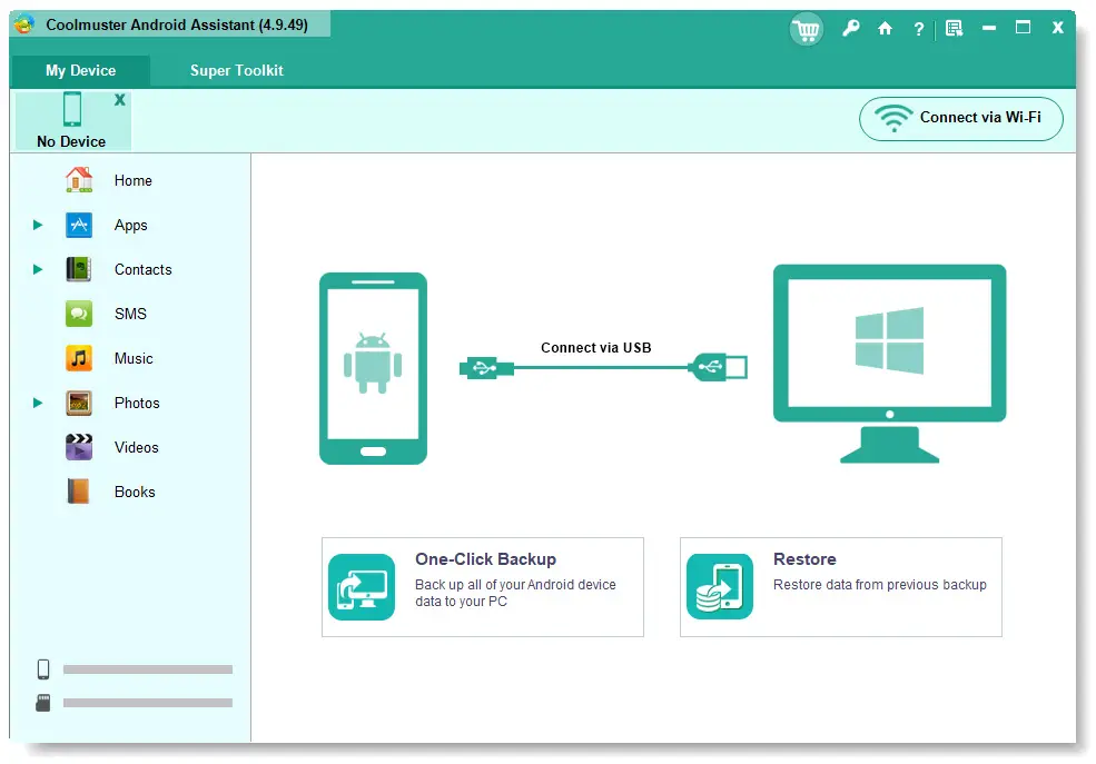 Coolmuster android assistant