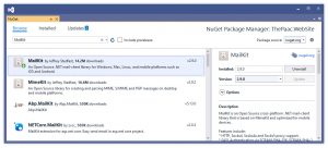 c# mailkit send email without authentication