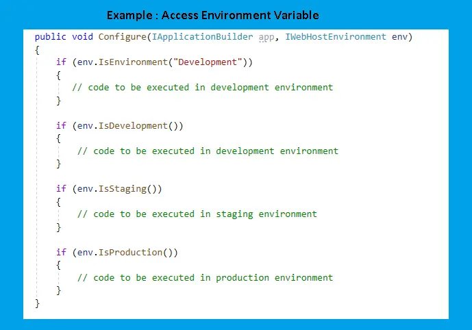 Understanding Environment Variables in .NET Core 3.1