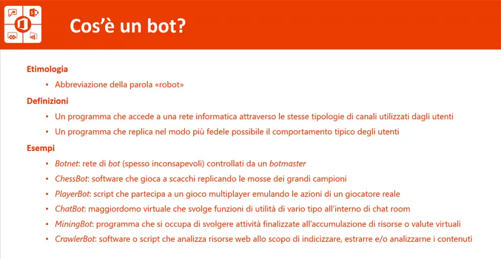 Cos'è un Bot? Definizione e concetti generali