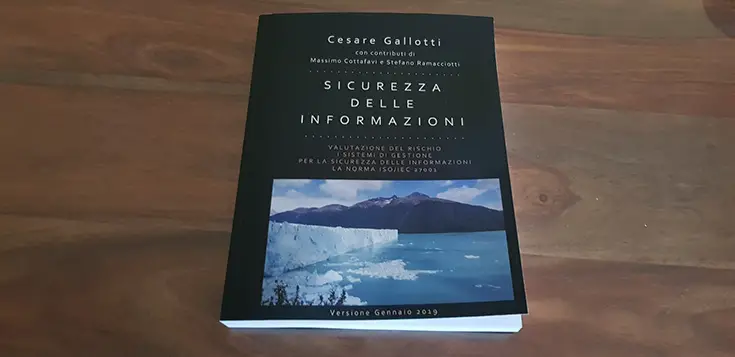 Sicurezza delle informazioni (Gallotti): prime impressioni