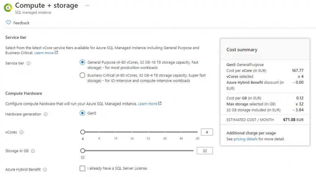 How to create an Azure SQL Managed Instance