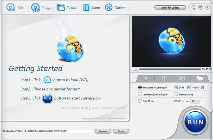 How to digitize DVD collections free with WinX DVD Ripper