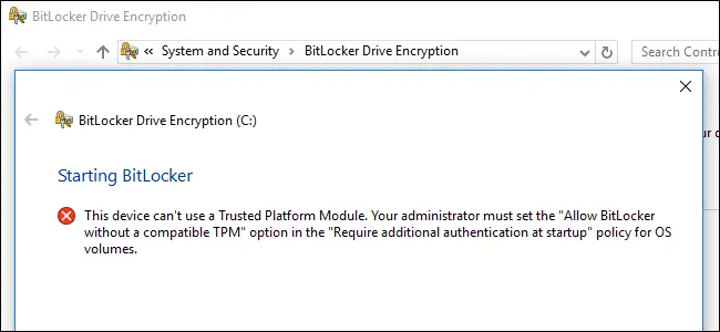 Windows Native Data Encryption At-Rest with BitLocker