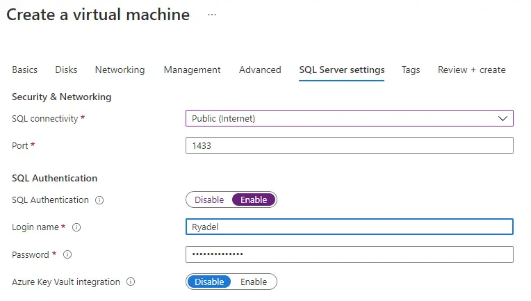 How to create an Azure SQL Virtual Machine