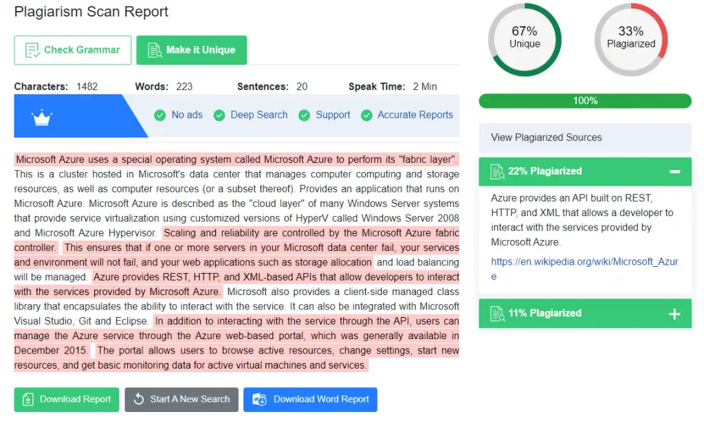 Paraphraser: an AI-powered paraphrase tool to rewrite content