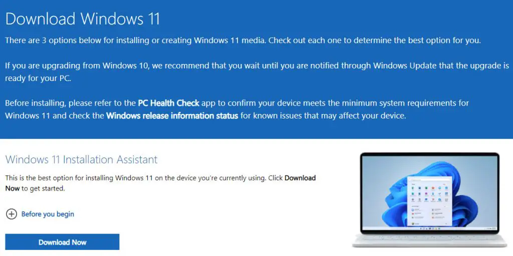 Windows 11 official update available - Download Link