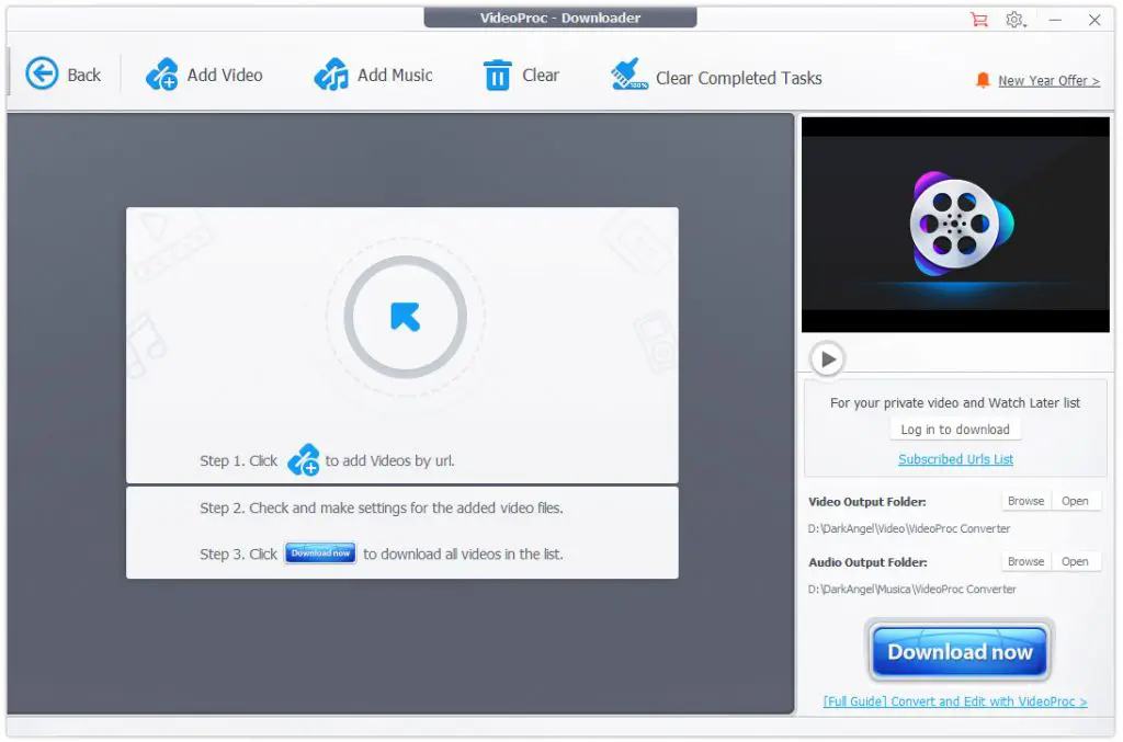 VideoProc Converter - Software di elaborazione video per Windows e Mac