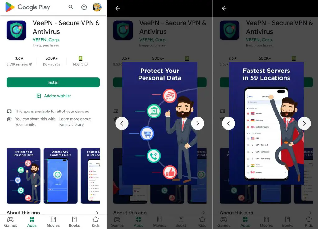 VeePN Review - A fast and secure VPN for Android